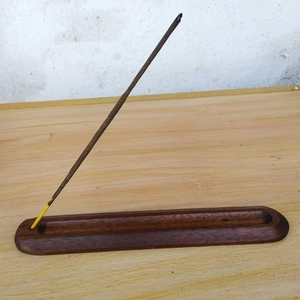 Support de diffuseur d'arômes en bois de luxe, porte-encens décoratif pour le bien-être, le spa, la méditation et la décoration intérieure - Product Image 5