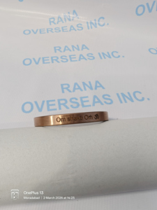 Nouveau bracelet en cuivre gravé tendance pour hommes et femmes, élégant cadeau d'anniversaire et de mariage, bijoux - Product Image 4