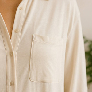 Ensemble de vêtements de détente pour femmes écologiques en polyester et rayonne, doux, respirant, confortable, décontracté, pour la maison - Product Image 5