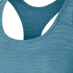 Soutien-gorge de sport respirant à maintien élevé pour femme avec logo frontal, décolleté en V profond et décoration en cristal - Couleurs et tailles personnalisables - Product Image 6