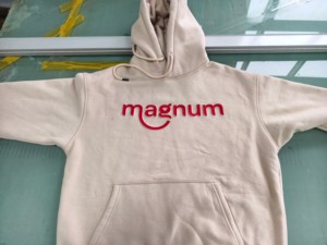 Sudadera Blanca Personalizada de Alta Calidad con Estampado en Relieve para Hombre, Sudadera con Capucha Extra Grande con Estampado Puff, Sudaderas con Capucha con Estampado en Relieve - Product Image 1