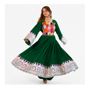 Beautiful Designer Afghani Pakistani Dresses Traditional Lace Latest New Trendy Women Bridal Party Wear Afghani Dress - Product Image 5