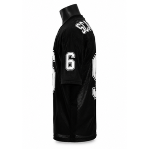 Uniforme d'équipe de football américain personnalisé |   Maillot de football sublimé 100% polyester |   Court |   Façade |   Fabricant OEM/ODM de produits sportifs - Product Image 5