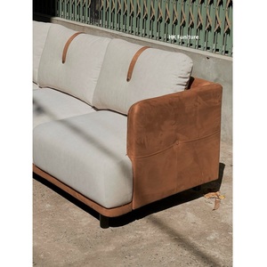Two Seater Foam Fabric Couch Minimalist 220x85cm Living Room <b>Sofas</b> Vietnam Home Use PE & <b>Wood</b> <b>Frame</b> outside <b>Sofa</b> - Product Image 1