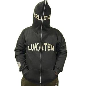 Custom Made Full Zipper Acid Wash Streetwear <b>Hoodies</b> Clothing Distressed Unisex Oversize Y2K Hip Hop Apparels <b>hoodi</b> for man - Product Image 1