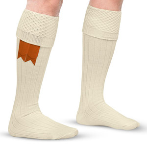 Comfortable Fit Scottish Highland Kilt Hose <b>Socks</b> for Men Traditional <b>Wool</b> Blend Long <b>Socks</b> Soft Breathable Fabric OEM Supply - Product Image 1
