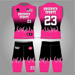 Uniforme de Fútbol Americano 7v7 Personalizado con Nuevo Diseño Sublimado, Uniforme de Entrenamiento de Fútbol Americano 7 contra 7 de Alta Calidad, Conjunto de Camisetas de Compresión 7v7 - Product Image 1