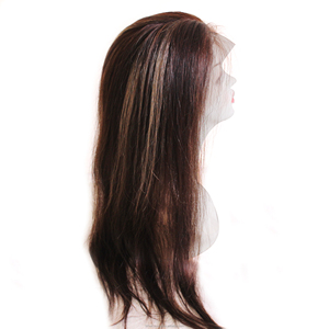 Oso atrevido y sorprendentemente divertido: nuestra peluca rizada color piano combina dos tonos impresionantes para un look realmente llamativo. - Product Image 3