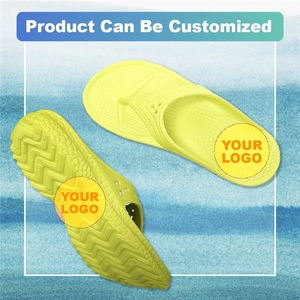 Taiwan made OEM ODM sustainable EVA Branded <b>Slippers</b> - Product Image 4