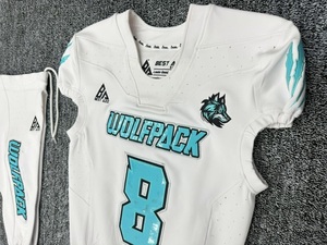 Uniforme de Entrenamiento de Fútbol Americano Personalizado para Jóvenes, Color Blanco, Sublimación por Transferencia de Calor, Ropa Deportiva - Product Image 3