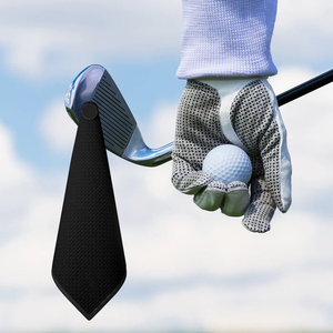 High Quality Custom Logo Printed Microfiber <b>Waffle</b> Golf Towel Personalized Solid Color Sports Golf Towels For Sale - Product Image 2