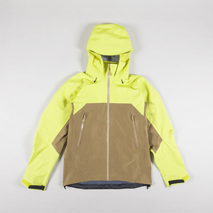 Men's Outdoor <b>Jacket</b> Custom logo Mens Wiindproof <b>Jacket</b> <b>Yellow</b> Brown <b>Waterproof</b> Outdoor Windbreaker <b>Jacket</b> - Product Image 1