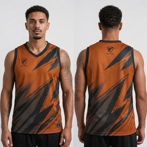 Maillots de basket-ball pour équipes masculines, nouvelle saison 2026, vente en gros, qualité supérieure, maillots de basket-ball cousus avec service OEM - Product Image 5