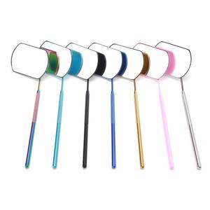 Ensemble d'outils de maquillage pour les yeux avec recourbe-cils et miroir, manches métalliques colorées, accessoires de maquillage pour les yeux - Product Image 4