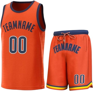 ชุดบาสเก็ตบอลแบบสั่งทำพิเศษ ดีไซน์ใหม่ คุณภาพสูง พร้อมเทคโนโลยีถ่ายเทความร้อน ไซส์ใหญ่ ผ้าโพลีเอสเตอร์ต้านเชื้อแบคทีเรีย ระบายอากาศได้ดี แห้งเร็ว - Product Image 1