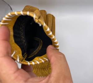 Gants de moto en cuir de vachette véritable vintage OEM personnalisés pour hommes, gants de moto rétro. - Product Image 4
