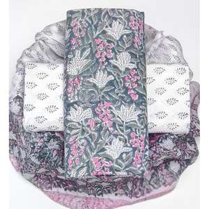 Tela de Algodón Estampada Suave, Textil de Algodón Puro de Primera Calidad para Ropa de Verano, Vestido Kurta, Costura Artesanal, Tela Ligera - Product Image 6