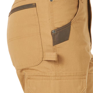 Men's Khaki <b>Cargo</b> <b>Work</b> <b>Pants</b> Multi Pocket Durable Utility Trousers Abrasion Resistant Industrial Wear - Product Image 6