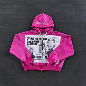 Conjunto Deportivo Vintage de Invierno Personalizado para Hombre, Sudadera con Capucha, Pantalones Deportivos de Pierna Recta con Forro Polar, 100% Algodón - Product Image 2