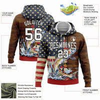 Bassvissen UPF 50+ Hoodie met capuchon Unisex Plus Size Snel Droogend UV-bescherming Lichtgewicht Hoodie Aanpasbaar Ademend Antibacterieel