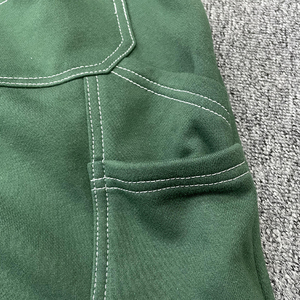 Jean short ample et décontracté pour homme, style streetwear vintage, coupé et cousu, délavé, personnalisable avec logo OEM, haute qualité, vente en gros – Nouvelle collection - Product Image 5