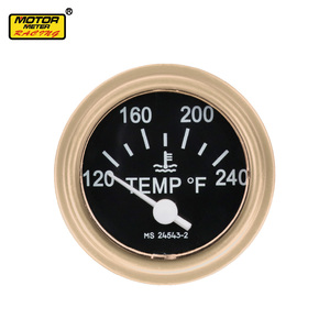 Indicador de Temperatura del Agua HMMWV HUMVEE de 52 mm, 120-240F, Carátula Negra, Nuevo Motormeter Racing AMHWV-WT - Product Image 2