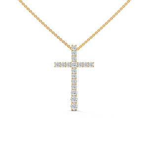 สร้อยคอทองคำแท้ประดับจี้เพชรและมรกตสังเคราะห์ ดีไซน์หรูหรา เหมาะสำหรับงานแต่งงาน วันเกิด และเป็นของขวัญ - Product Image 1