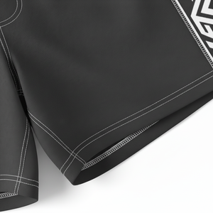 Shorts d'arts martiaux personnalisés à séchage rapide, coupe classique, imprimés par sublimation, unisexe adulte, en polyester - Product Image 3