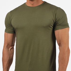 เสื้อยืดคอตตอนผู้ชายคุณภาพสูงจากโรงงานโดยตรง คอกลม แขนสั้น สำหรับขายส่งจำนวนมาก - Product Image 5