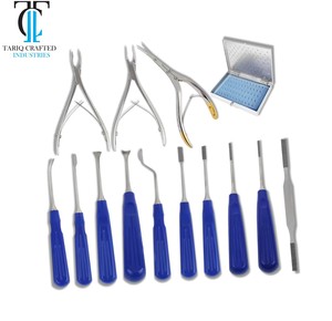 Ensemble d'instruments de rhinoplastie, kit de chirurgie nasale, septoplastie, chirurgie plastique ORL, instruments chirurgicaux en acier inoxydable - Product Image 1