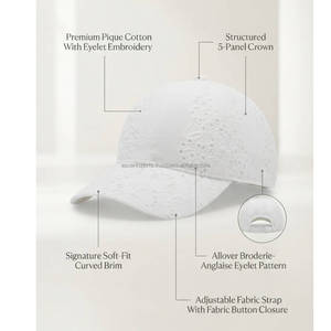 Gorra de Béisbol para Mujer, Protección Solar UPF 50, Algodón, Visera Curva, Ajustable, para Deportes al Aire Libre, Logotipo Personalizado, Proveedor OEM al por Mayor - Product Image 6