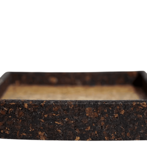 Bandeja Cuadrada de Corcho Sólido Ecológica Premium con Acabado Natural Grano Oliva, Bandeja Decorativa para Servir en el Hogar, Cocina u Oficina - Product Image 2
