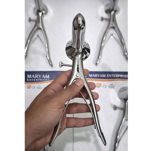 ผู้ผลิตจากปากีสถาน OEM คุณภาพสูง  ที่ขยายช่องคลอดแบบแมนนวล ทำจากสแตนเลสสีเงิน สำหรับการผ่าตัดทางนรีเวชและสูติศาสตร์ ได้รับมาตรฐาน CEISO13485 - Product Image 2