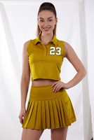 Uniformes de Tenis para Mujer con Estampado Animal, Personalizados con Impresión Digital, Transpirables, Ecológicos, de Secado Rápido, con Spandex/Algodón, OEM