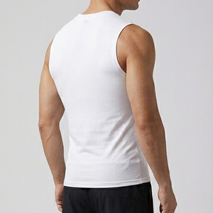 Camiseta de Compresión al por Mayor para Hombre, Chaleco Deportivo para Gimnasio, Ropa Deportiva para Fisicoculturistas, Camiseta de Compresión para Yoga y Fitness - Product Image 4