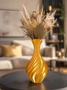 Pot de fleurs en aluminium fait main et personnalisé pour la décoration de la maison et du jardin, pots de fleurs dorés pour les centres de table d'événements et de mariages - Product Image 4