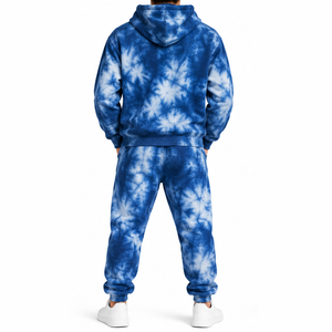 Conjunto Deportivo Tie Dye para Mujer, Sudadera con Capucha y Pantalones Jogger Holgados para Ocio y Actividades Diarias al Aire Libre, para Exportación - Product Image 3