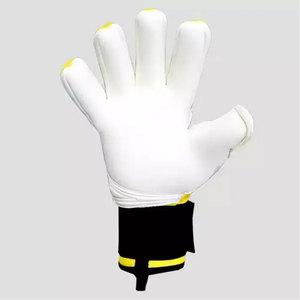 Guantes de Portero de Fútbol Personalizados, Palma con Estampado Naranja, Cuero PU, Cierre de Velcro, Unisex, Transpirables, Antideslizantes - Product Image 2