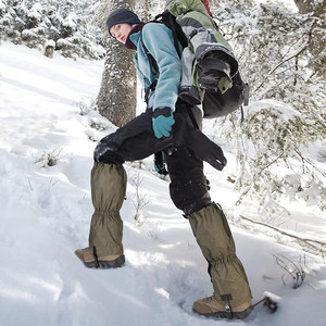 Polainas de Senderismo Ajustables e Impermeables de Nailon al por Mayor |   Fundas Duraderas para Botas de Nieve |   Equipo de Caza y Montañismo al Aire Libre - Product Image 4