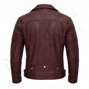 Chaqueta de Motociclista de Cuero Genuino para Hombre de la Mejor Calidad, Nueva Colección de Invierno, Chaquetas de Motocicleta con Protecciones Desmontables Personalizadas - Product Image 2