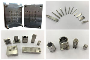 Piezas de acero para herramientas mecanizadas con precisión por electroerosión por hilo CNC |   Acero Inoxidable SKD11/D2/H13/SKH51 |   Acabado Espejo Ra 0.06 |   Mecanizado - Product Image 3