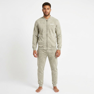 Conjunto Deportivo Hawk Eye para Hombre, Sudadera con Capucha de Forro Polar Delgado de 300g, Pantalón Largo, Transpirable y Antibacterial - Product Image 1