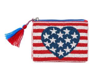 Monedero de Lujo Premium, Elegante y con Diseño de Corazón Hecho a Mano con Cuentas, en Rosa y Negro con Opción de Color Personalizado - Product Image 5