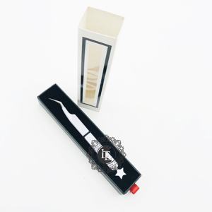 Nouvel Arrivage : Pince à Épiler de Luxe en Acier Inoxydable pour Cils, Revêtement Blanc, Pointe Argentée, pour Extensions de Cils, Dernière Génération, Écologique - Product Image 3