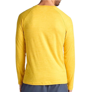 Camiseta Casual de Manga Larga para Hombre, Cuello Redondo, Poliéster y Elastano, 200g, Estilo Moderno para Verano, Secado Rápido y Transpirable - Product Image 2