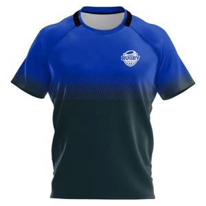 Camisetas de Rugby Unisex de Alta Calidad Personalizadas con Rayas, Transpirables, Antibacterianas, de Secado Rápido, Duraderas, Impresas por Sublimación en Poliéster - Product Image 5