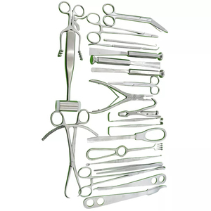 Juego de Instrumentos Quirúrgicos Ortopédicos Básicos, 25 Piezas, Acero, Manuales, Herramientas Médicas para Cirugía, Aprobado por CE por Blush Surgical - Product Image 2