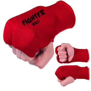 Mitaines de karaté pour arts martiaux, protège-mains de boxe élastiqués en tissu coton avec rembourrage EVA, taille et design personnalisés, équipement d'entraînement - Product Image 1