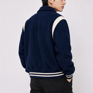 แจ็คเก็ตวาร์ซิตี้ดีไซน์ล่าสุด คุณภาพพรีเมียม ตกแต่งด้วยลายปักแบบ Letterman สไตล์ Preppy ทรงปกติ กันน้ำ กันลม ระบายอากาศได้ดี - Product Image 4