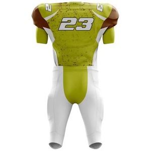 Uniforme de Fútbol Americano de Alta Calidad, Diseño Personalizado, Jersey y Pantalones para Equipo, Proveedor de Ropa Deportiva OEM - Product Image 3